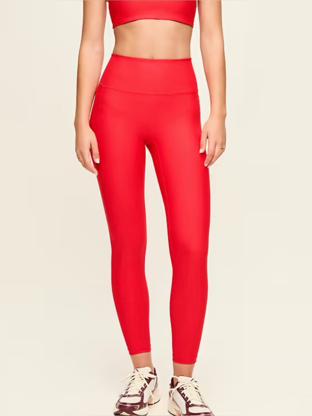 Old Navy Active Red Elevate Leggings